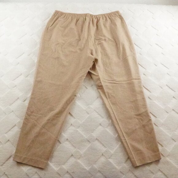 Lafayette 148 New York Beige Ankle Pants - Picture 11 of 12